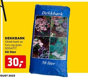 jem & fix Dekkbark tilbud