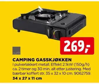 jem & fix Camping gasskjøkken tilbud