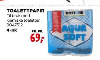 jem & fix Toalettpapir tilbud