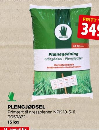 jem & fix Plengjødsel tilbud