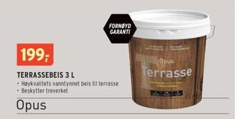 Montér TERRASSEBEIS 3 L tilbud