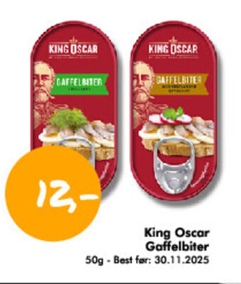 Havaristen King Oscar Gaffelbiter tilbud