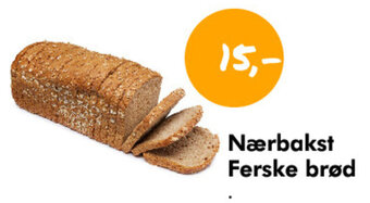 Havaristen Nærbakst Ferske brød tilbud