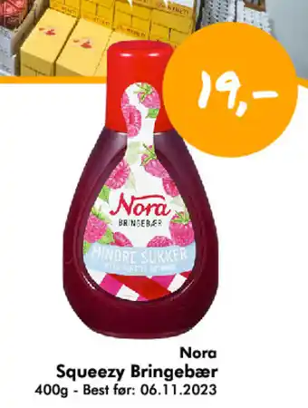Nora Squeezy Bringebær
