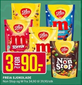 Europris FREIA SJOKOLADE tilbud