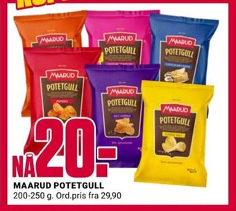 Europris MAARUD POTETGULL tilbud
