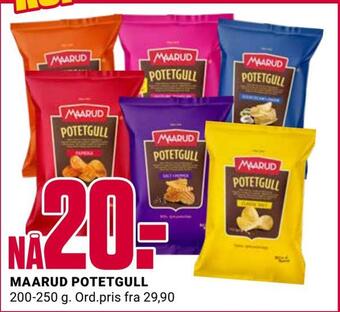 Europris Maarud potetgull tilbud