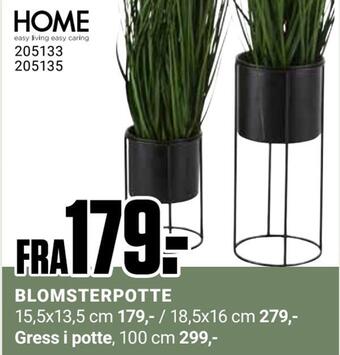 Europris Blomsterpotte tilbud