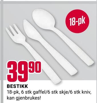 Europris Bestikk tilbud