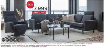 Møbelringen Galaxy comfort+ modulsofa tilbud