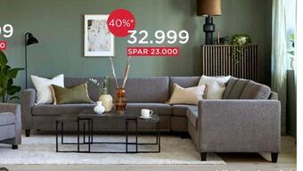 Møbelringen Hjellegjerde mantovani modulsofa tilbud