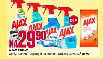 Europris AJAX SPRAY tilbud