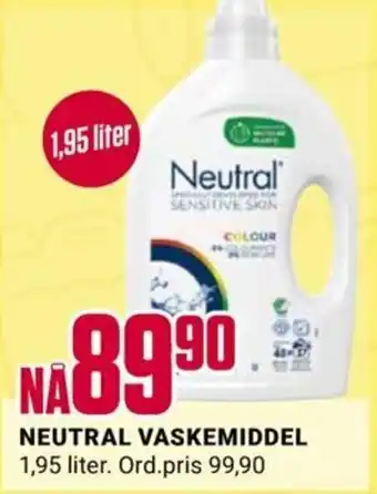 NEUTRAL VASKEMIDDEL 1,95 liter