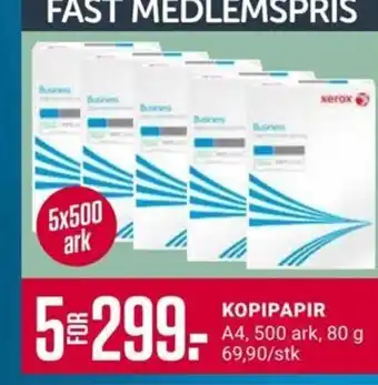 Europris KOPIPAPIR A4, tilbud