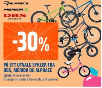 Coop Obs Alprace sykkel tilbud