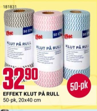 Europris Effekt klut tilbud