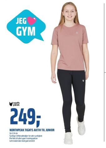 Coop Obs Northpeak t-shirt tilbud