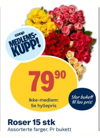 Coop Obs Ukjent bukett tilbud