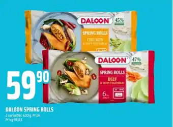 Coop Obs Daloon vårruller tilbud