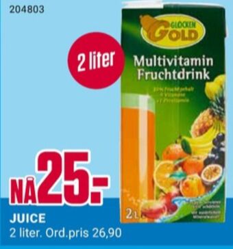 Europris Ukjent juice tilbud