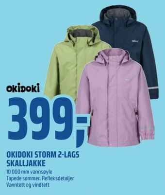 Coop Obs Okidoki jakke tilbud
