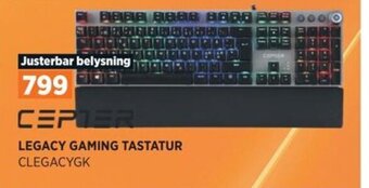 POWER LEGACY GAMING TASTATUR CLEGACYGK tilbud