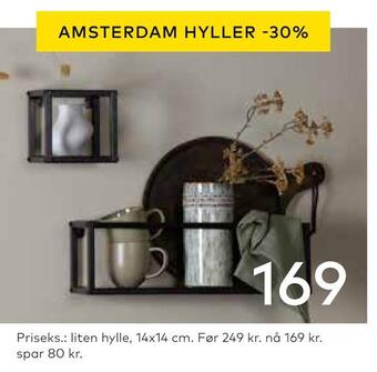 Skeidar Liten hylle tilbud