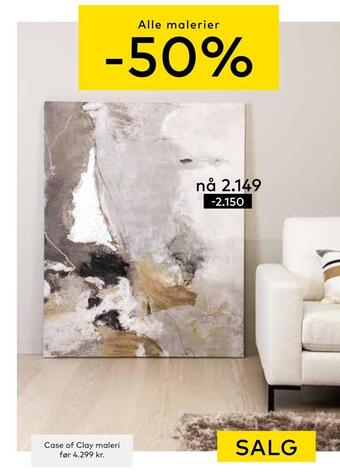 Skeidar Case of clay maleri tilbud