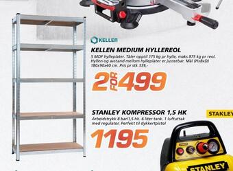 Coop Byggmix Kellen medium hyllereol tilbud