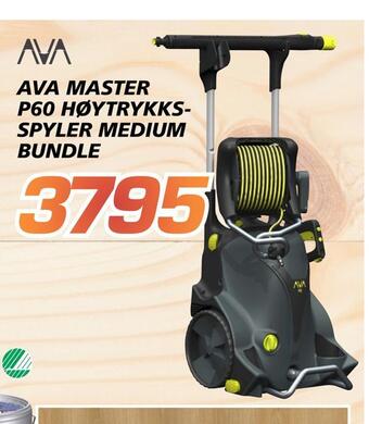 Coop Byggmix Ava master p60 høytrykksspyler medium bundle tilbud