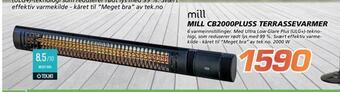 Coop Byggmix Mill cb2000pluss terrassevarmer tilbud