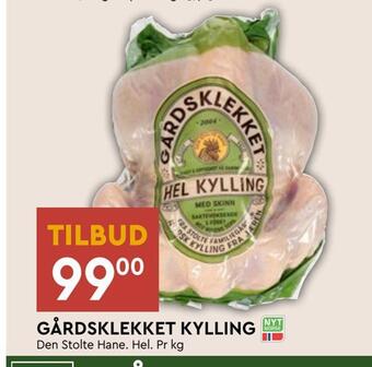 Coop Mega Gårdsklekket kylling tilbud
