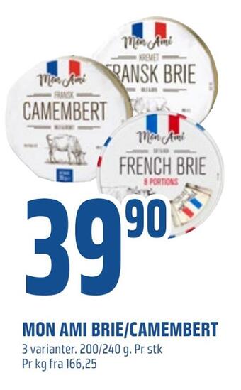Coop Obs Mon ami brie/camembert tilbud