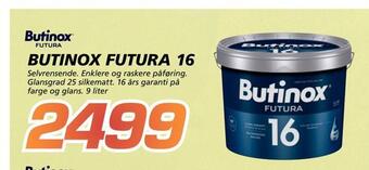 Coop Byggmix Butinox futura 16 tilbud