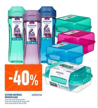 Coop Obs Sistema matboks/ drikkeflaske tilbud