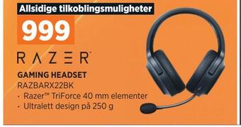 POWER Gaming headset tilbud