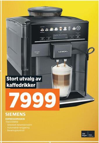 POWER Espressomaskin tilbud