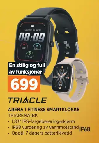 POWER Triacle arena 1 fitness smartklokke tilbud