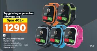 POWER Smartklokke for barn tilbud