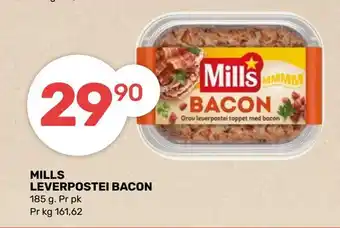 Coop Marked Mills leverpostei bacon tilbud