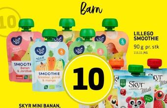 Bunnpris Lillego smoothie tilbud
