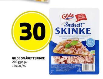 Bunnpris Gilde smårettskinke tilbud