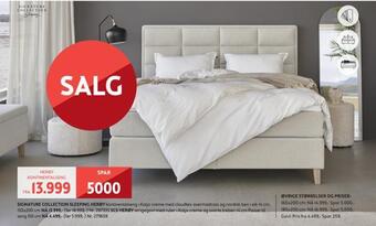 Bohus Signature collection sleeping herøy kontinentalseng tilbud