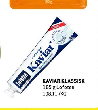 Bunnpris Kaviar klassisk tilbud