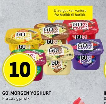 Bunnpris Go' morgen yoghurt tilbud