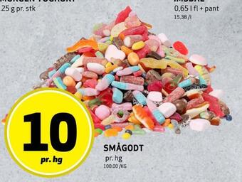 Bunnpris Smågodt tilbud