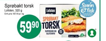 Joker Lofoten torskefilet tilbud