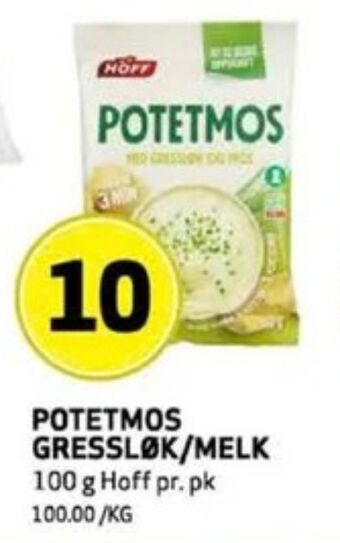 Bunnpris Hoff potetmos tilbud