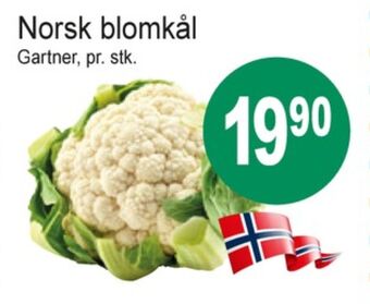 Joker Gartner blomkål tilbud