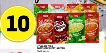 Bunnpris Rett i koppen instant retter tilbud